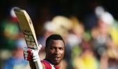 Defiant Pollard century drives West Indies to 220