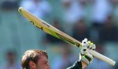 Hughes century on debut powers Australia past Sri Lanka