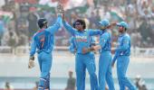 Ranchi ODI Images: Bowlers help India take 2-1 lead