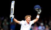 Ashes PHOTOS: Root hits century to put England in control