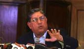 BCCI chief Srinivasan likely to step down on Sunday