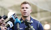 Warner dropped for attacking England player Root