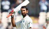 India sniff big win after another Pujara double