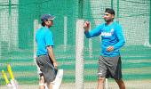 PHOTOS: Harbhajan turns to old friend Sachin for help