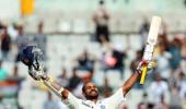 Dhawan scores fastest century on debut, India in control