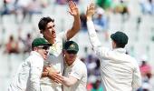 Siddle, Starc spoil India's perfect script