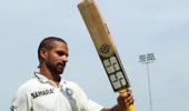 Dhawan unlikely to open batting in 2nd innings