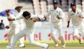 Ravindra Jadeja warned for wild celebrations