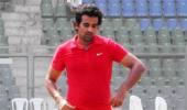 Zaheer trains hard at RCB nets session in Bangalore