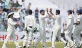 Most Test victories in a row for India