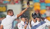 Ashes PHOTOS: Broad takes two to silence the Brisbane boos