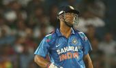 After the loss, captain Dhoni is a disappointed man