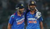 Great if me and Shikhar can match Sachin-Sourav pair: Rohit