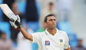 Zimbabwe face uphill task after Younus double ton hoists Pakistan