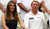 Hurley confirms break up; Warne not throwing in the towel