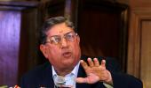 Neither am I disqualified nor can you push me out: Srinivasan