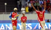 IPL PHOTOS: Kings XI Punjab outclass Bangalore for fifth straight win