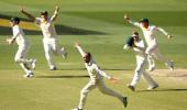 Lyon spins Australia to victory despite Kohli century