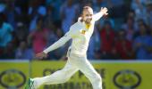 PHOTOS, 1st Test: Lyon roars as Australia script thrilling victory