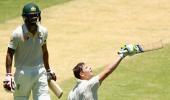 Smith, Johnson give Australia edge at Gabba