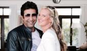 Wasim Akram welcomes baby girl with wife Shaniera