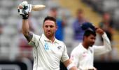 McCullum hits 224 to help NZ post huge first innings total