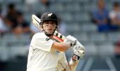 Lucky Williamson gets first hand lesson in tough batting