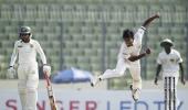 Sri Lanka well-placed after seamers dismiss Bangladesh cheaply