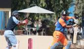 Sehwag back among runs as T20 match ends in tie