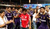 Shah Rukh dedicates KKR's IPL triumph to youngest son AbRam