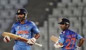 Dhawan's efforts in a winning cause; Rahane under captain Kohli