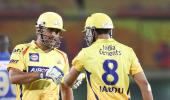 IPL PHOTOS: Captain Dhoni leads Chennai to top of the table