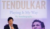 Sachin Tendulkar unveils his autobiography 'Playing it My Way'