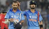 ICC ODI rankings: Kohli, Dhawan among top five, Dhoni down a rung