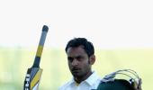 Pakistan on top as Hafeez nears maiden double ton