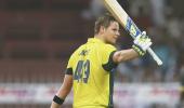 Smith hits maiden ton, Australia thrash Pakistan in first ODI