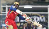 IPL: Gayle stars as Bangalore squeeze past KKR in thriller