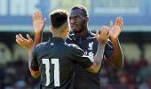 Rodgers delights at promising start for Liverpool's new strike duo