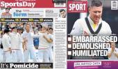 'We'll let you choose headline: Embarrassed, Demolished, Humiliated'