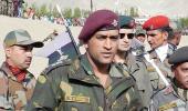 Lt Colonel Dhoni trains with Army's elite Para Brigade