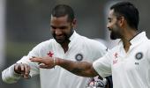 Dhawan, Kohli hit tons as India take firm grip on Galle Test