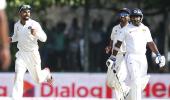 Galle Test: Chandimal's resilient ton makes India bat a second time