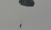 Dhoni completes parachute jump at Army training