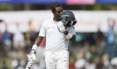 PHOTOS: Mathews hits ton but India power ahead on Day 3