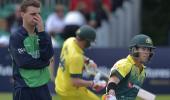 Australia beat Ireland in rain affected ODI