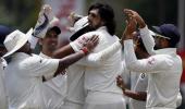 India off to a horror start after Ishant sends SL crashing for 201