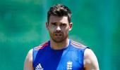 South Africa v England: Anderson ruled out of first Test