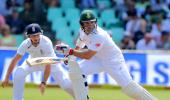 1st Test: Elgar digs in for South Africa after Broad shines