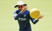 Team India sweats it out in training at Adelaide