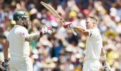 India's poor fielding and good pitch helped Australia: Warner